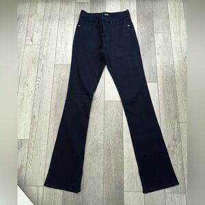 Express Skyscraper Mid Rise Conscious Edition Size 8 Regular Dark Blue
